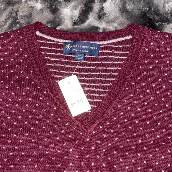 Brooks Brothers wool sweater. Men’s size XL - Picture 3 of 6